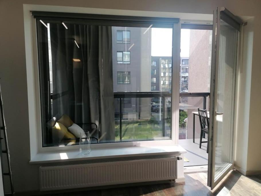 Erdvi Studija Spacious Studio Apartment Self Check In VNO Dış mekan fotoğraf