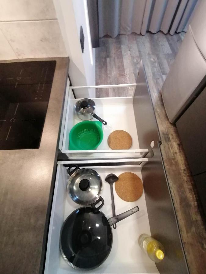 Erdvi Studija Spacious Studio Apartment Self Check In VNO Dış mekan fotoğraf